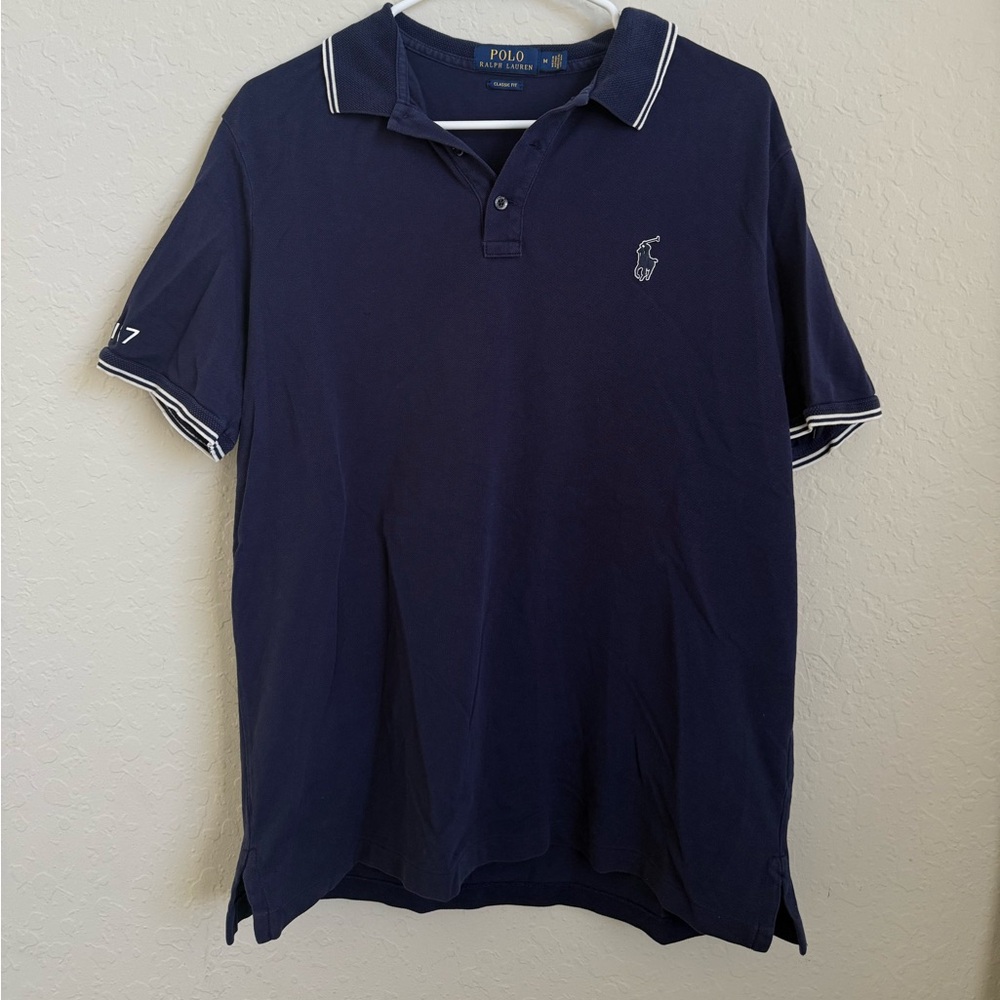 Ralph Lauren Men's Dark Blue Polo Shirt